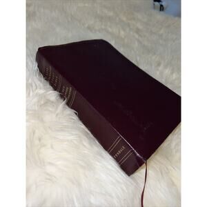 LIFE APPLICATION STUDY BIBLE NEW LIVING TRANSLATION NLT Leather Cover Tyndale